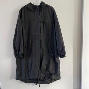 Old Navy Water-Resistant Hooded Midi Anorak Jacket